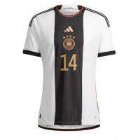 Deutschland Jamal Musiala #14 Fußballbekleidung Heimtrikot WM 2022 Kurzarm